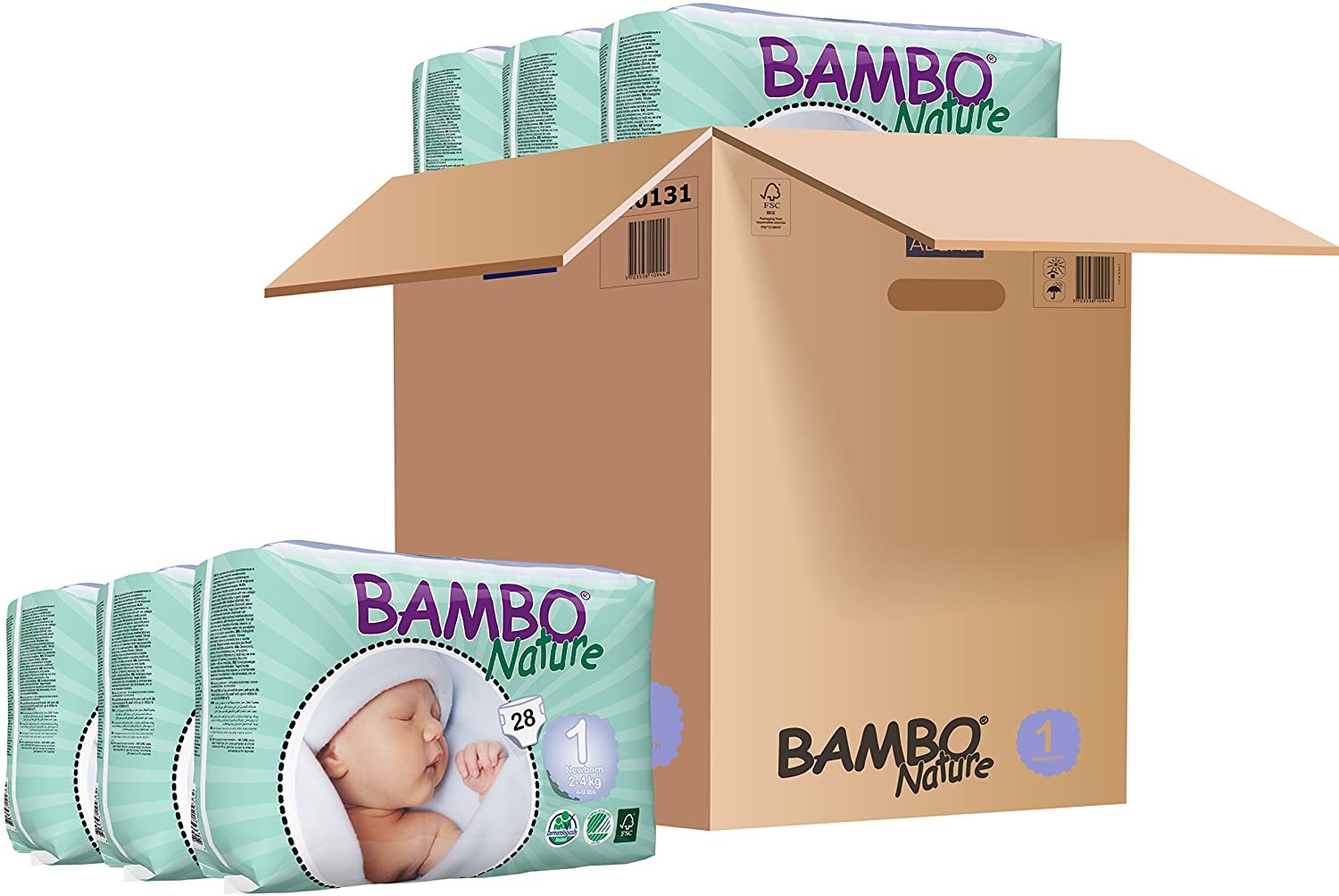 9. Bambo Nature Eco Friendly Baby Diapers 