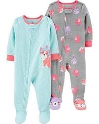 Carter's Girls' Toddler Footed Pajamas