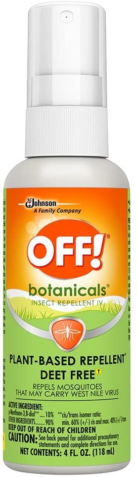 OFF! Botanicals Mosquito and Insect Repellent IV