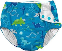 I play by green sprouts Boys' Baby Reusable Swim Diaper