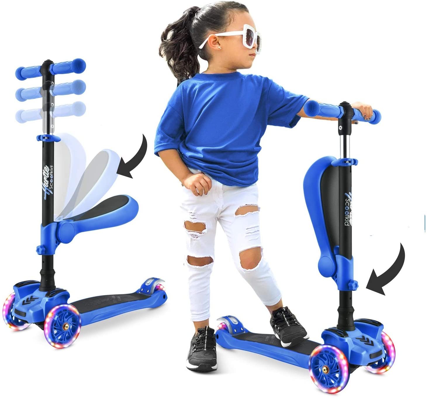 Hurtle 3-Wheeled Scooter for Kids