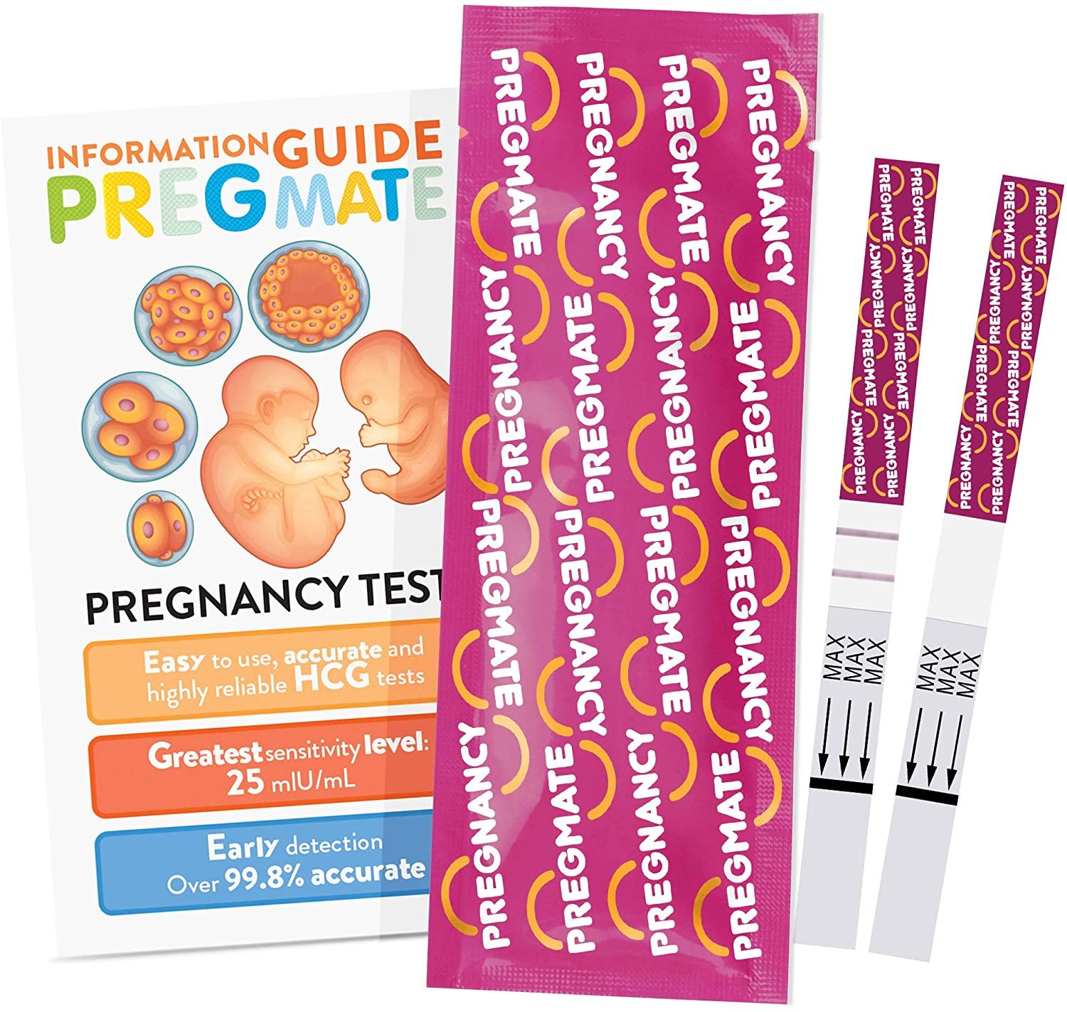 PREGMATE 50 Pregnancy Test Strips