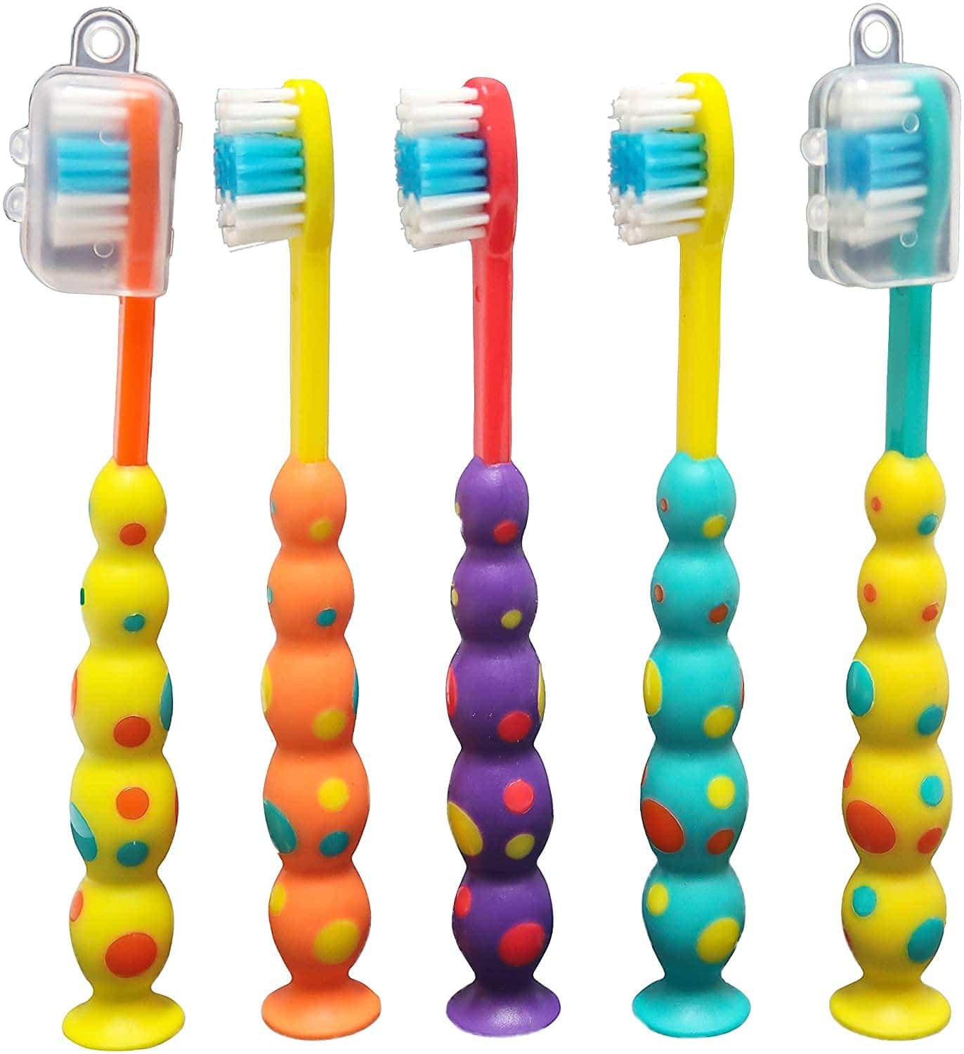 7. Stesa Kids Toothbrush - 5 Pack: